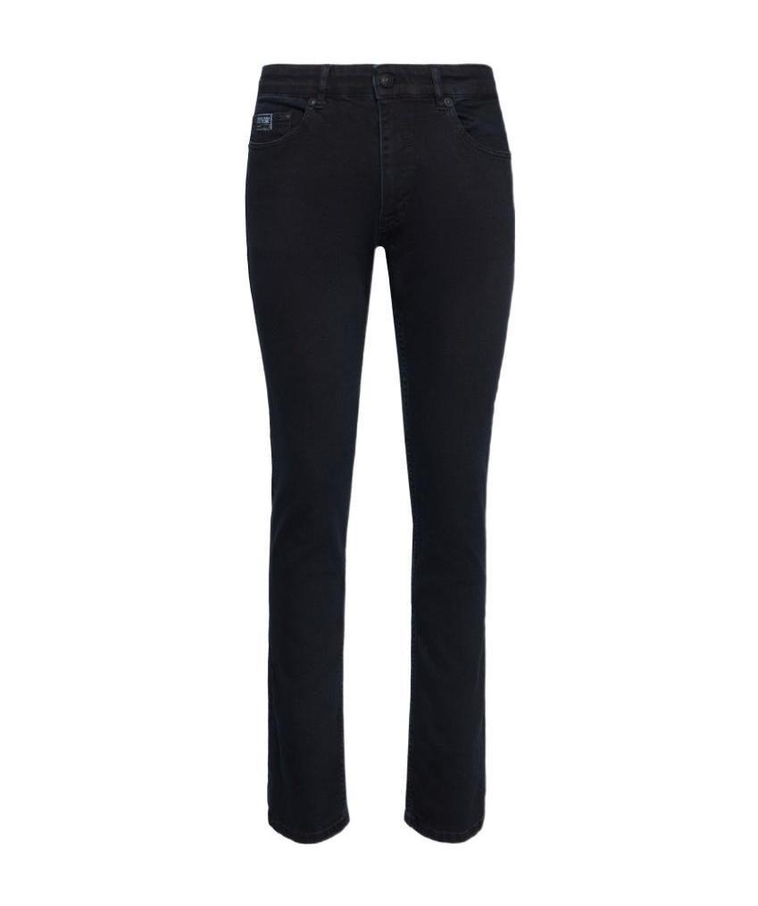 Versace Jeans Logo Jeans In Black