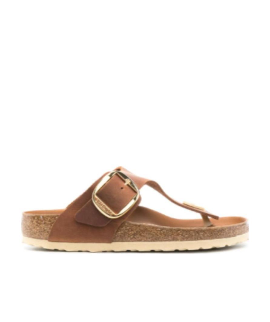 Birkenstock Gizeh Big Buckle Oiled Leather Sandals