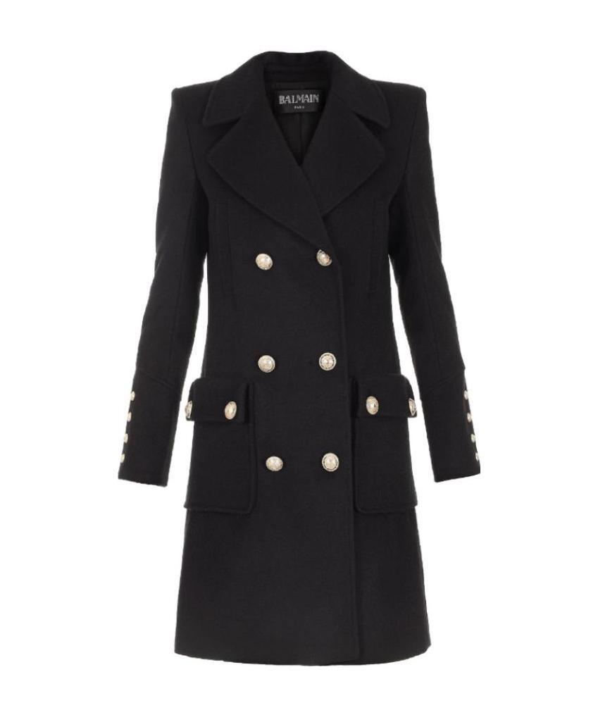 BALMAIN DOUBLE-BREASTED COAT