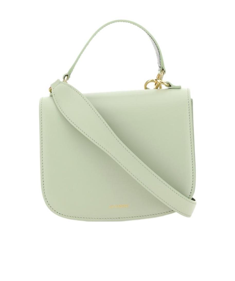 Jil Sander Woman Handbag Sage Green Size - Calfskin In Green
