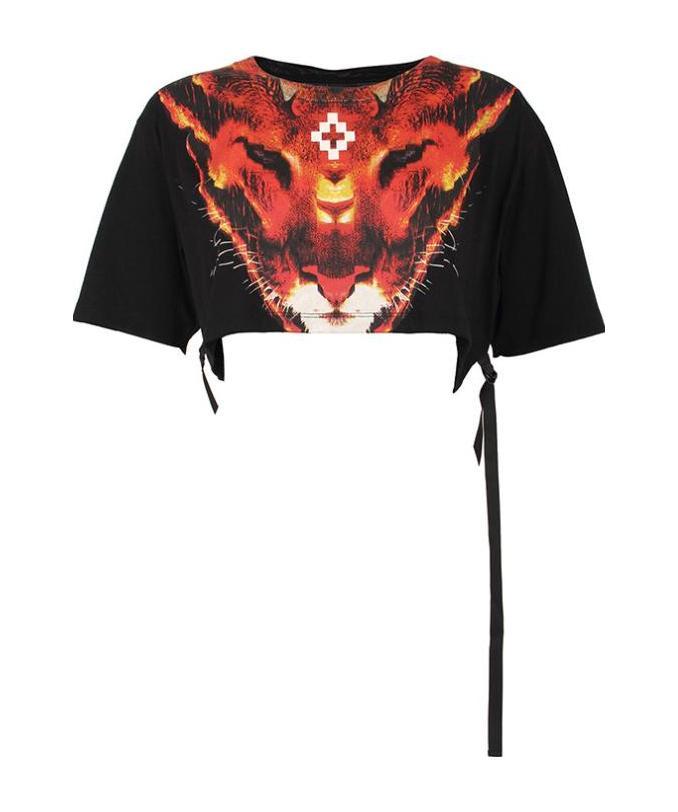 Marcelo Burlon County Of Milan Short T-shirt In Black