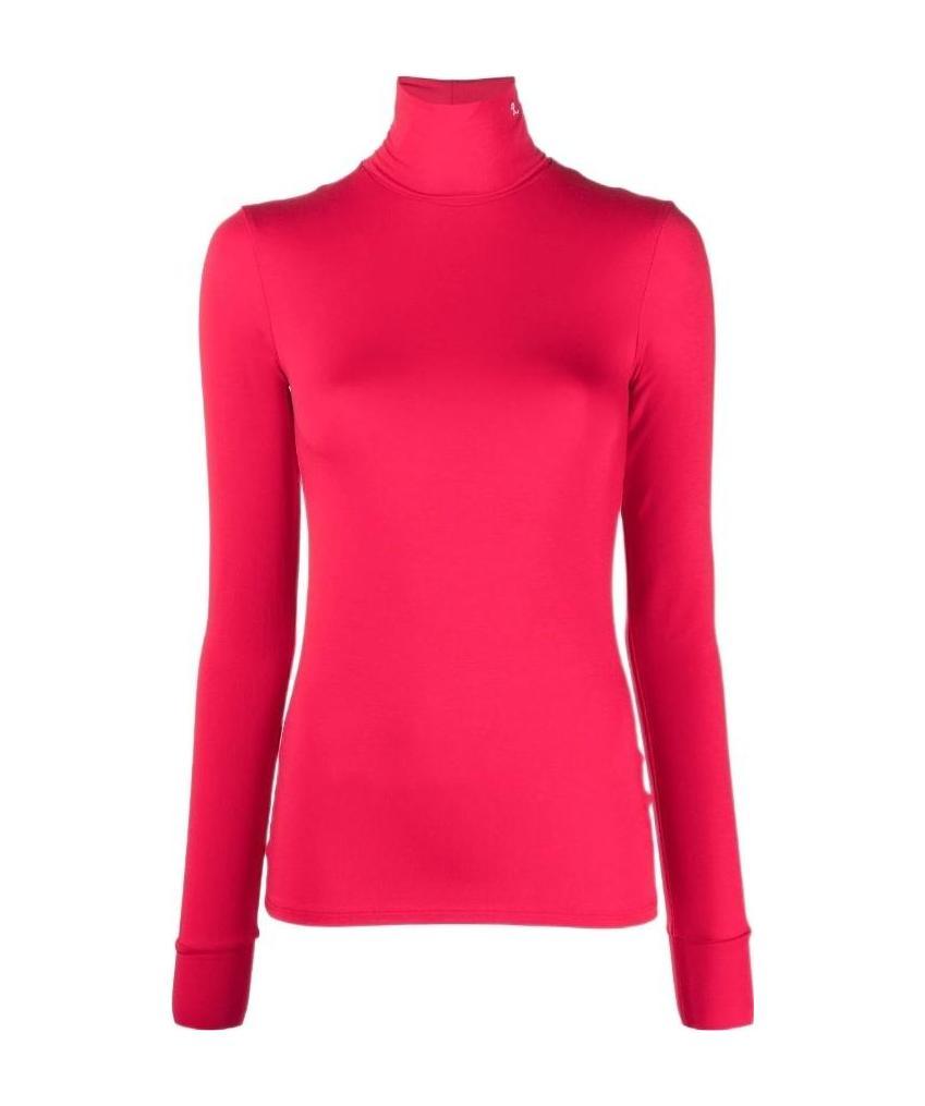 RAF SIMONS RAF SIMONS HIGH NECK LONG-SLEEVE TOP