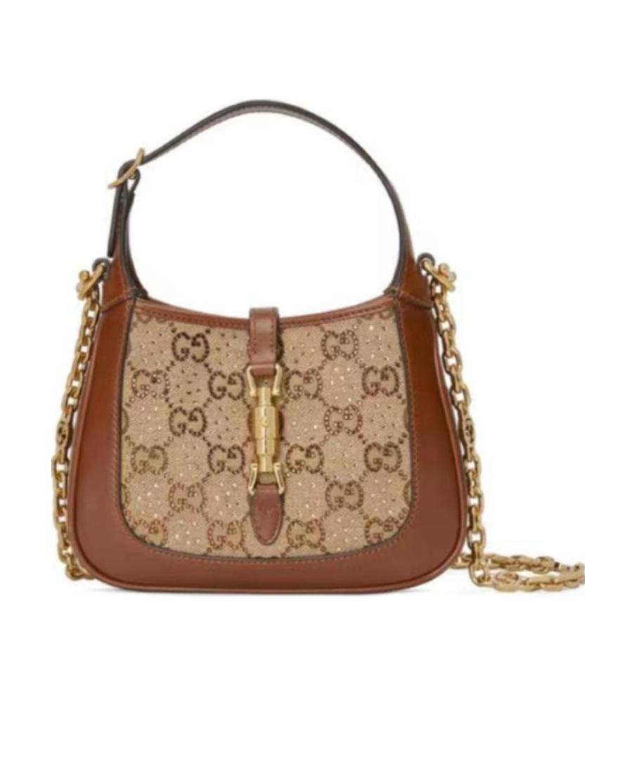 Gucci Jackie 1961 Mini Gg Shoulder Bag In Brown