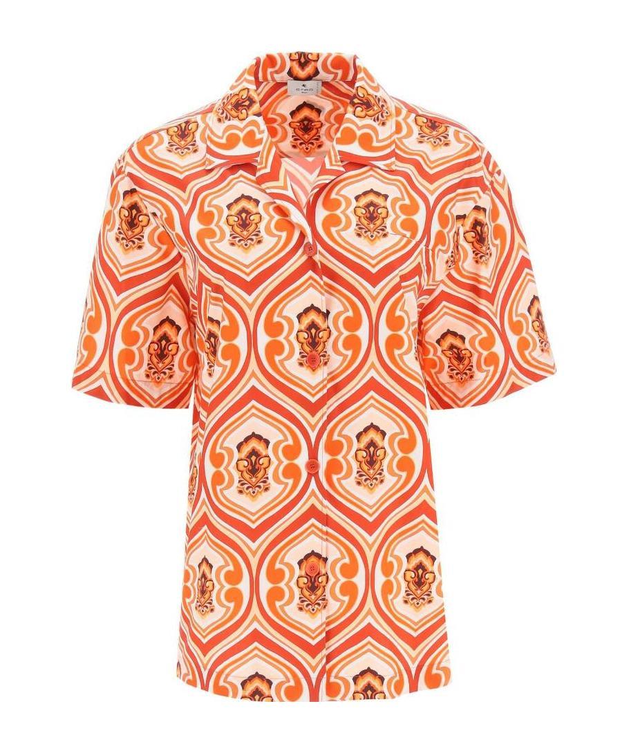 Etro Shirts In Orange