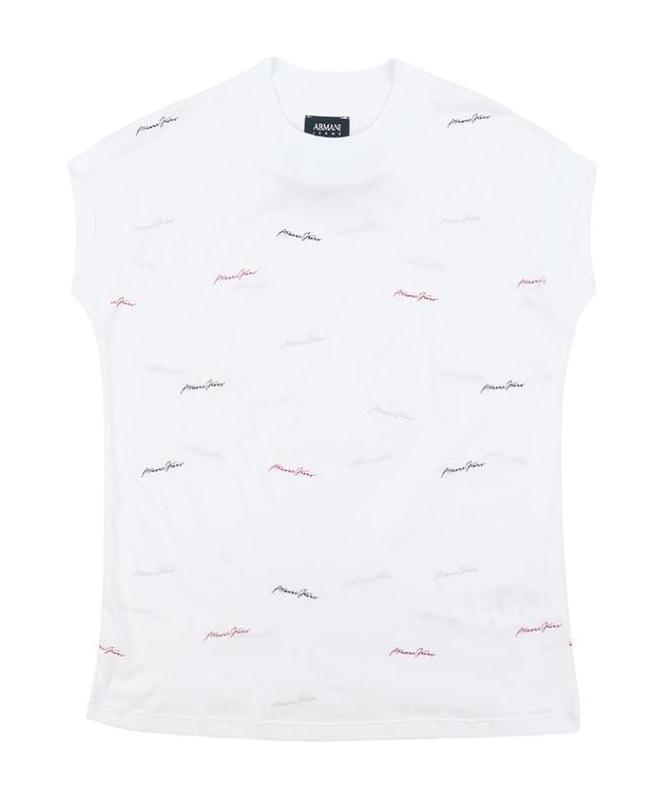 Armani Jeans Logo T-shirt In White