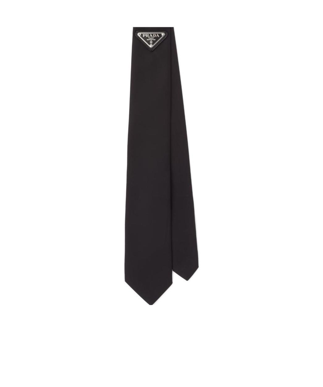 Prada Re-nylon Gabardine Tie In Black