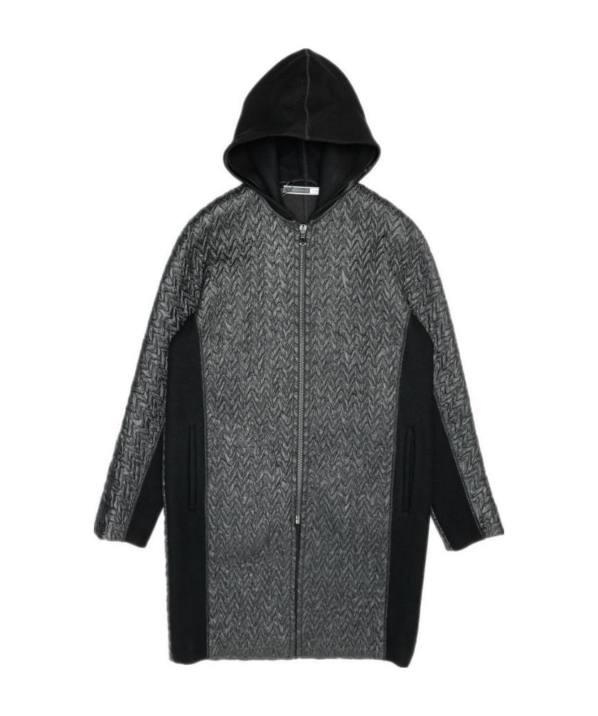 Sportmax Diego Logo Coat In Gray