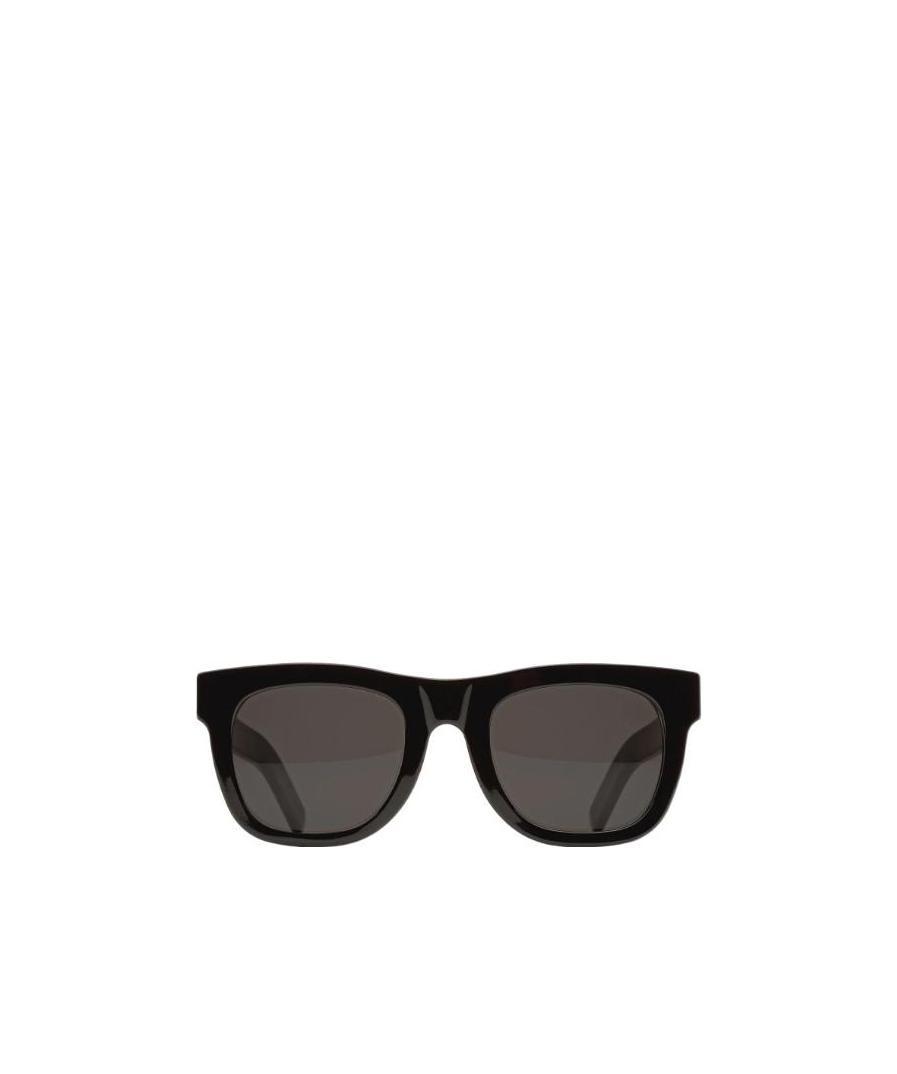 Retrosuperfuture Logo Sunglasses In Black