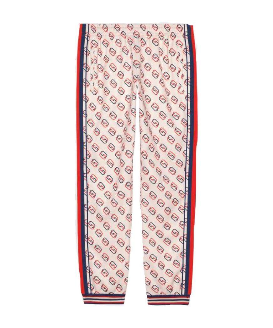 Gucci Gg Printed Jogging Pant In Multicolor