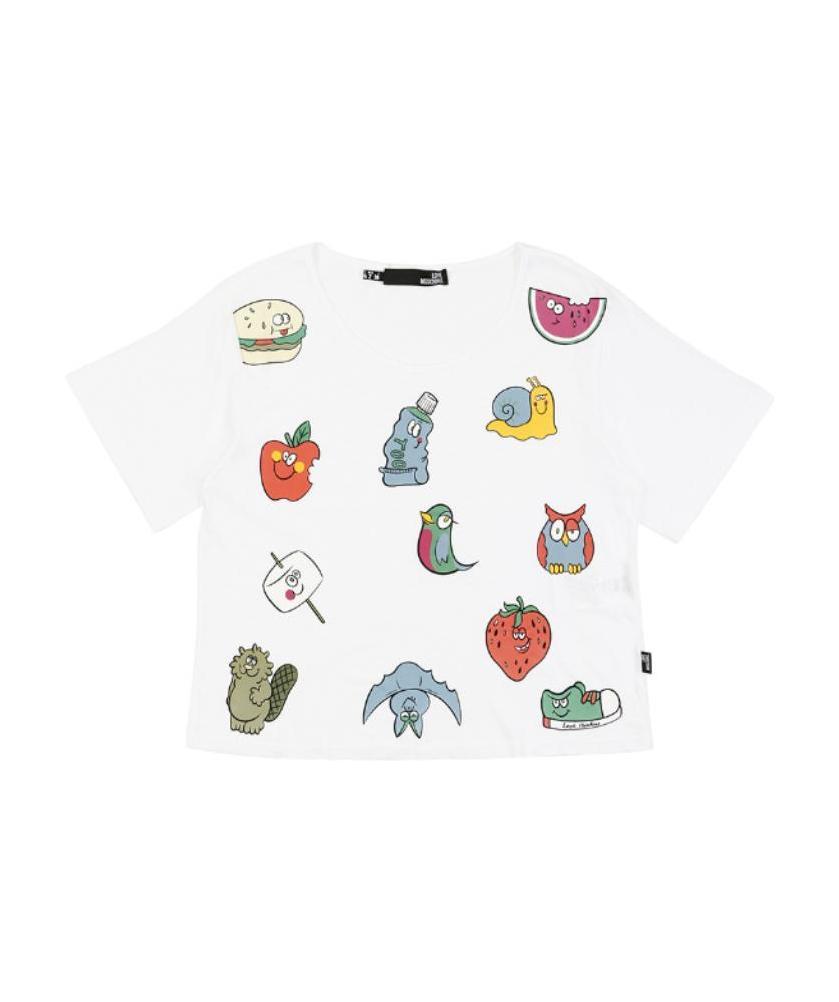 MOSCHINO PRINTED T-SHIRT