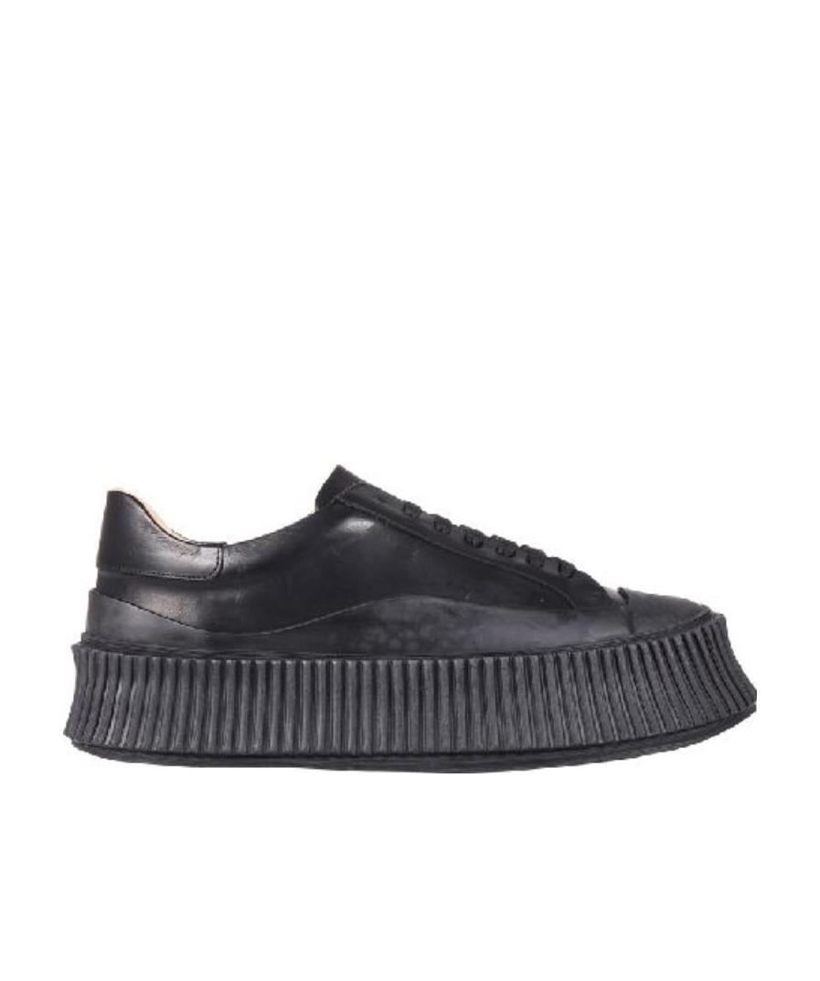 JIL SANDER CALFSKIN SNEAKERS