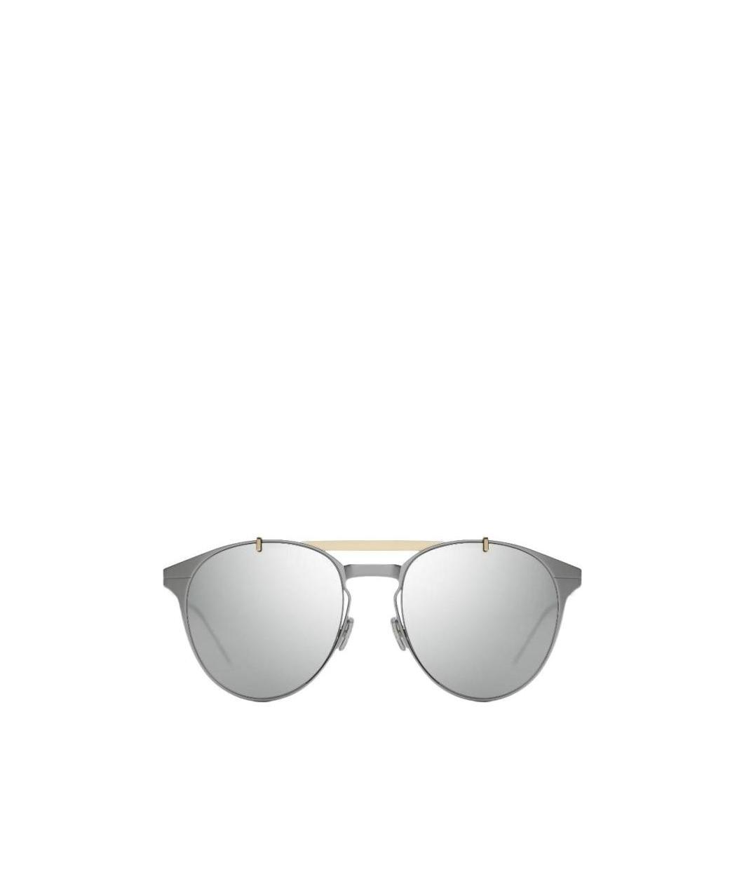 Dior Logo Sunglasses In Gray