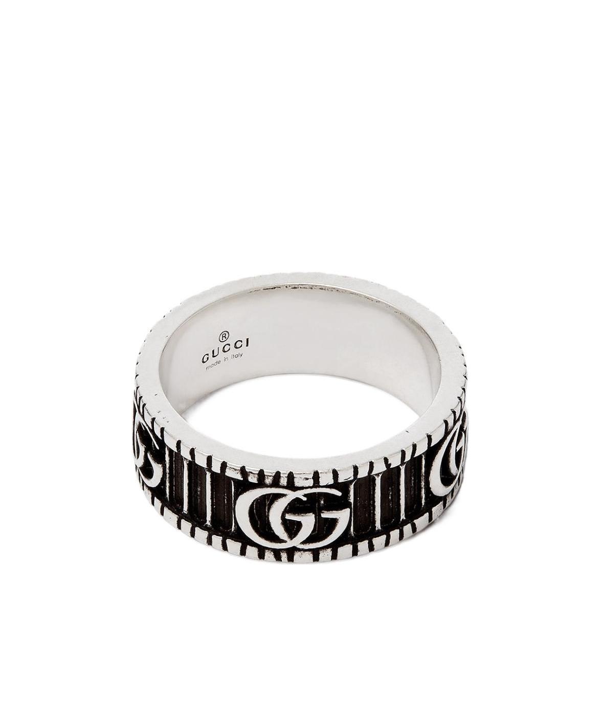 Gucci Double G Ring In Metallic