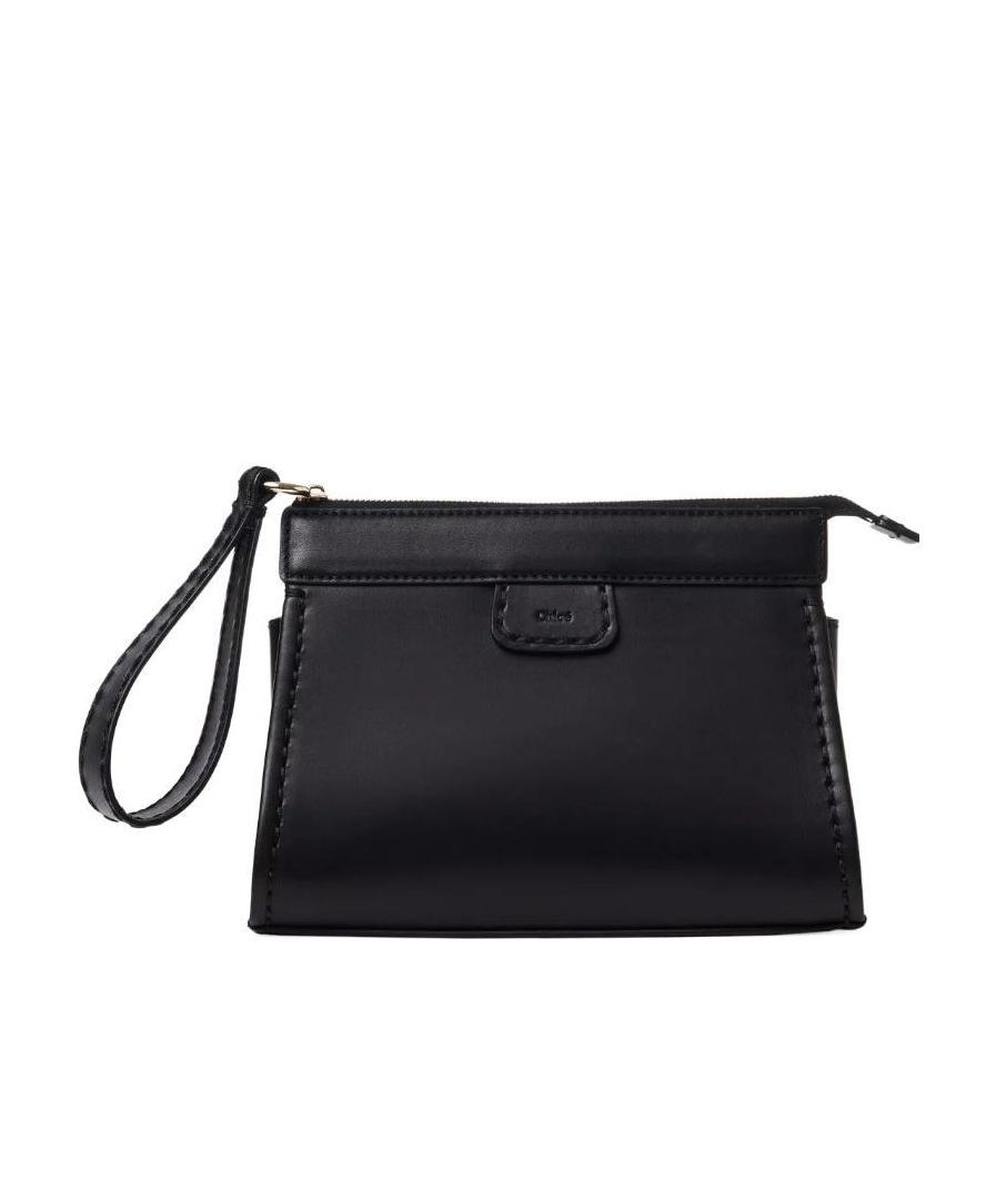 Chloé Edith Leather Cross Body Bag In Black