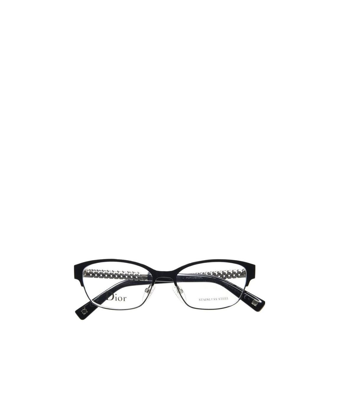 Dior Black Logo Flat Mirror In Black