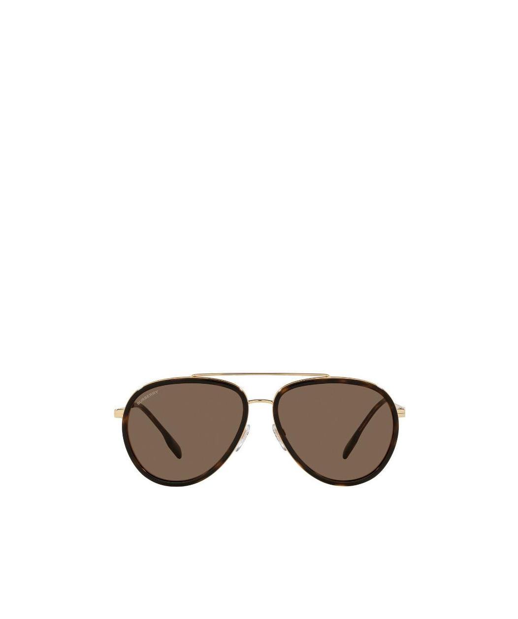 Burberry Eyewear Aviator-frame Sunglasses In Brown