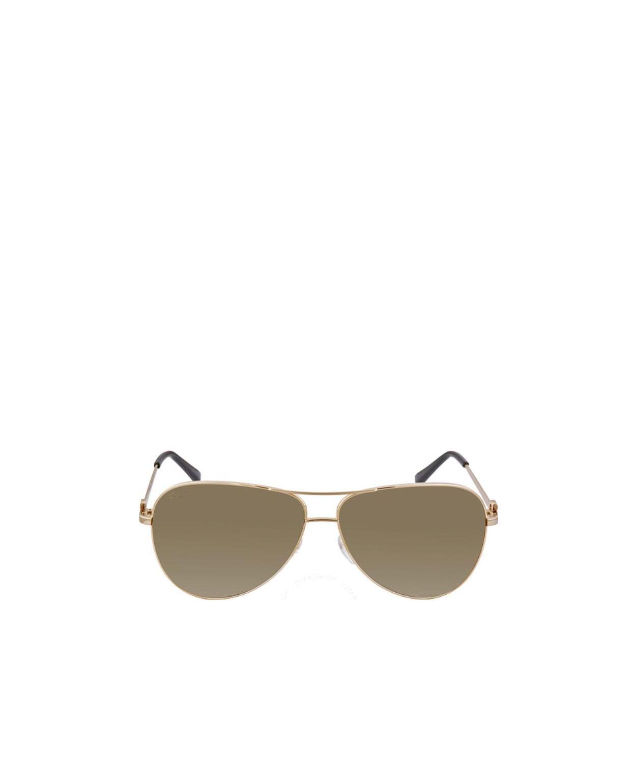 Ferragamo Logo Sunglasses In Gray