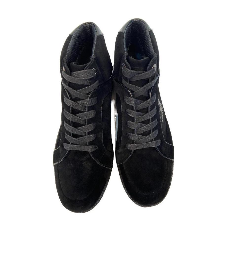 EMPORIO ARMANI LOGO DETAILS CASUAL SPORTS SHOES