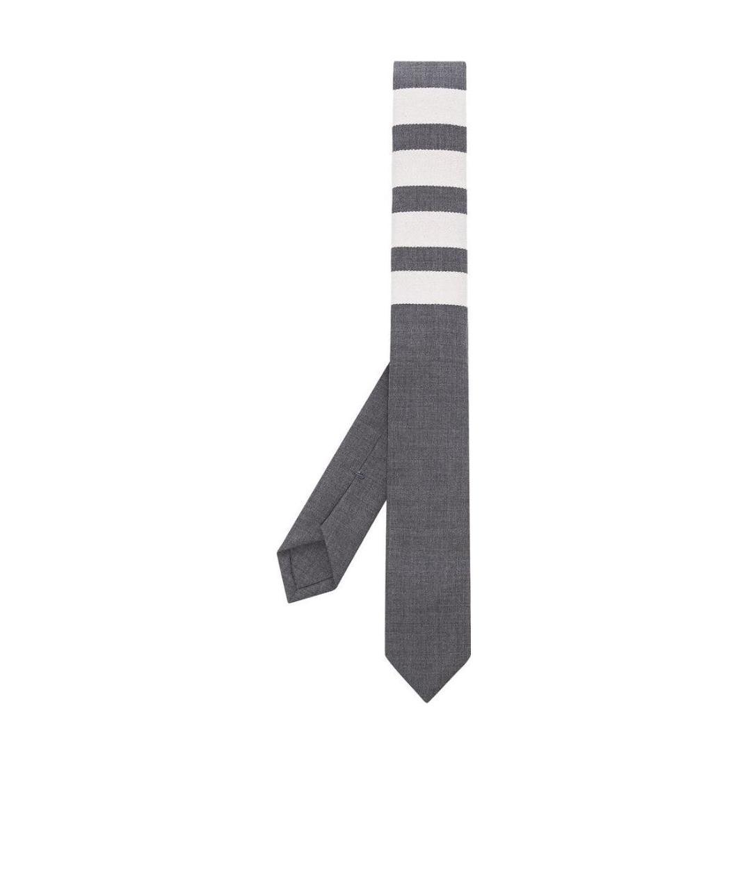 THOM BROWNE 4-BAR PLAIN WEAVE TIE