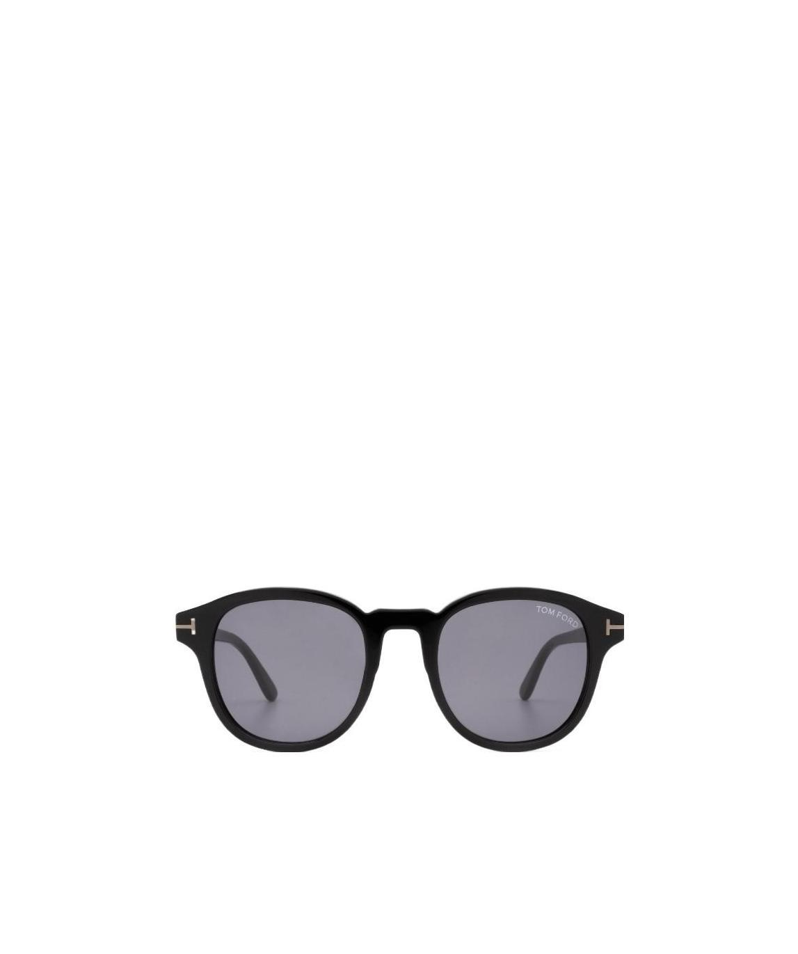 Tom Ford Jameson Round-frame Sunglasses In Gray