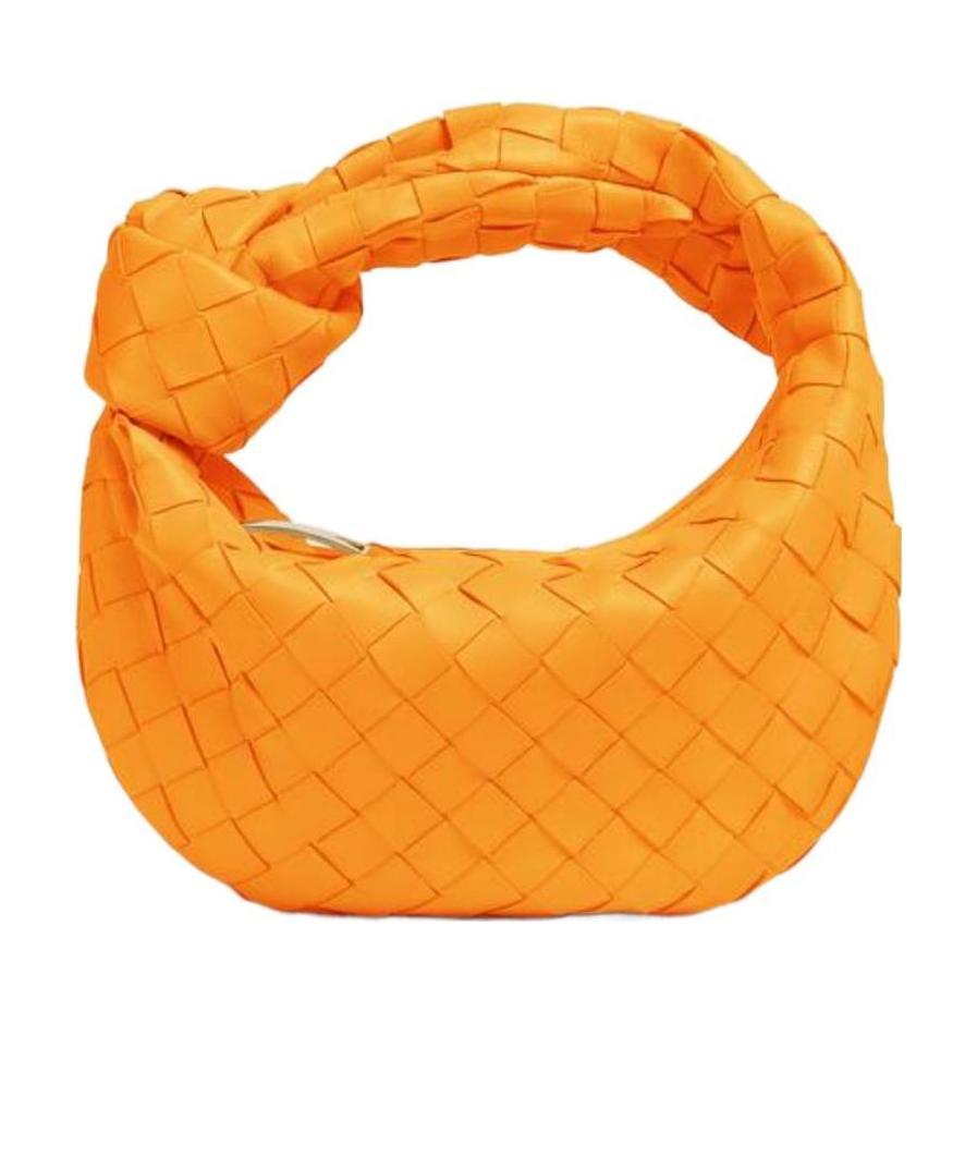 Bottega Veneta Mini Jodie Shoulder Bag In Orange