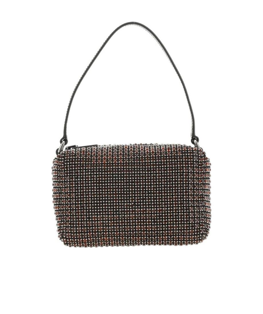 Alexander Wang Heiress Crystal-embellished Mini Bag In Black