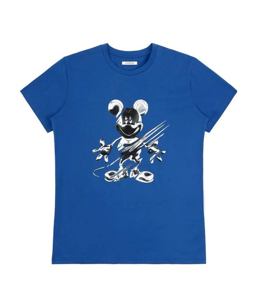 ICEBERG T-SHIRT WITH ROUND NECK AND SHORT SLEEVES LOGO