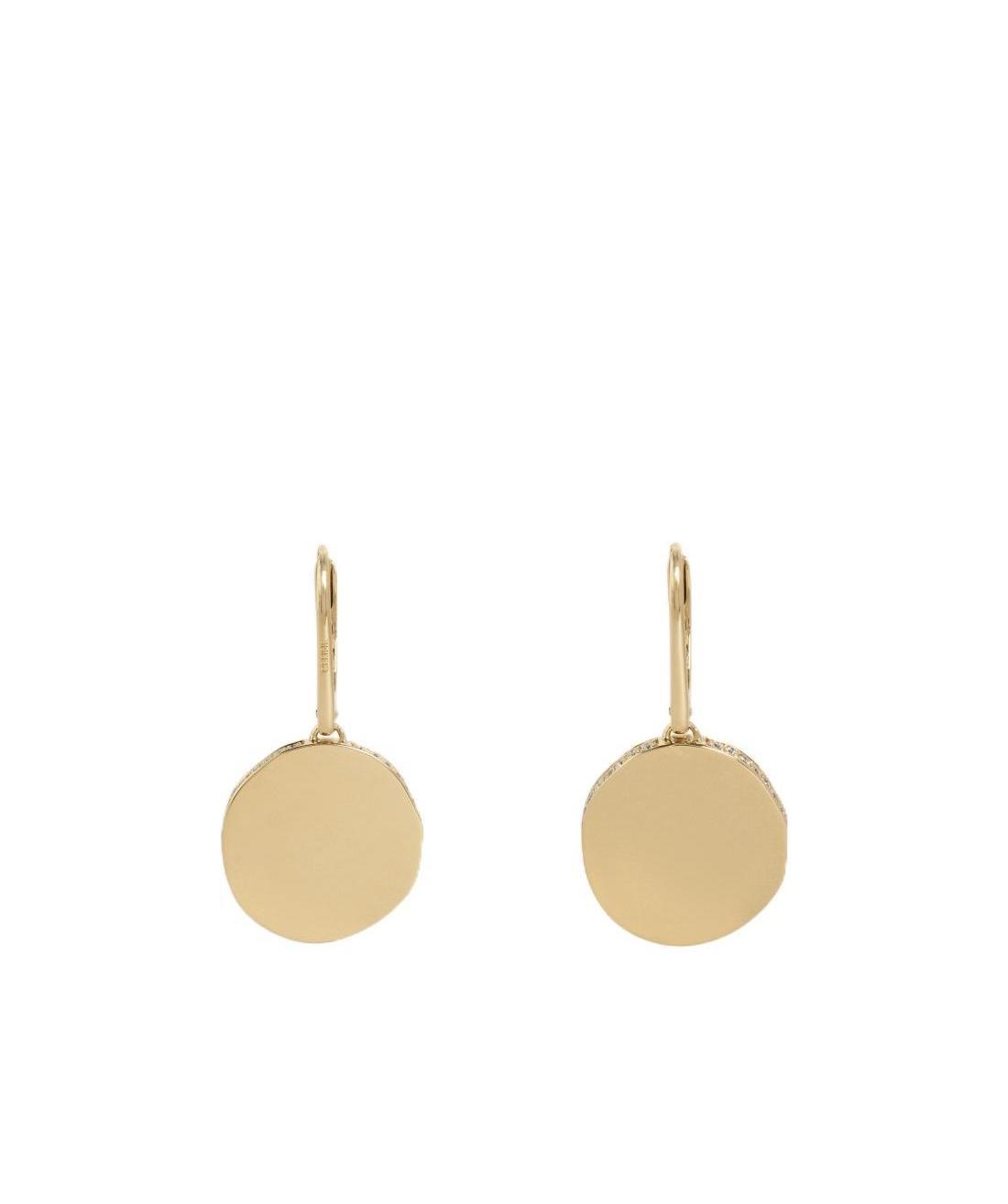 CELINE MEDAILLE CELINE EARRINGS IN YELLOW GOLD AND DIAMONDS