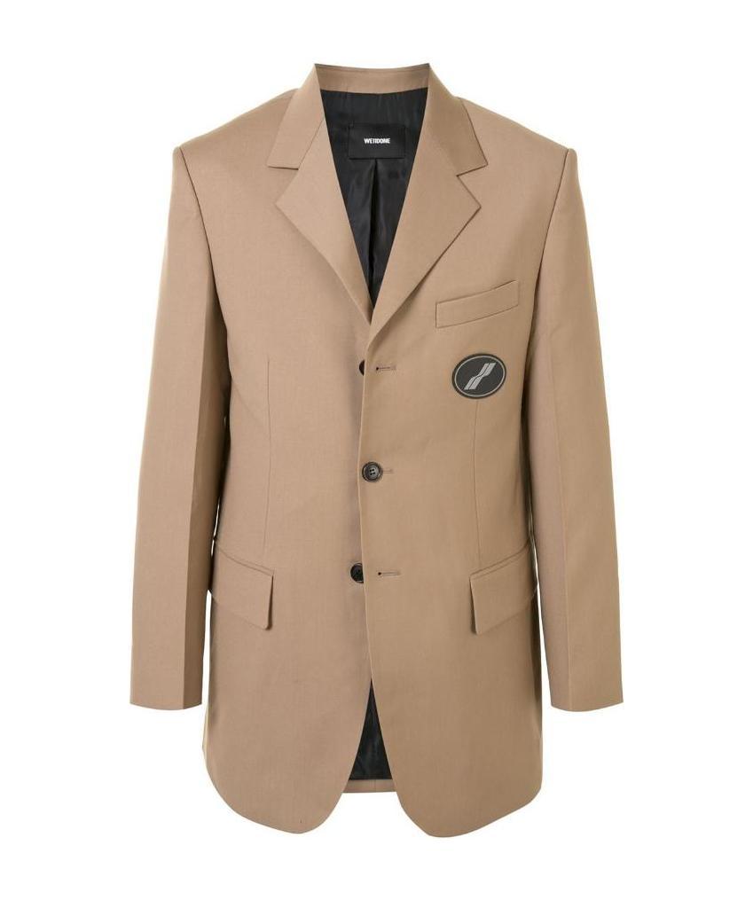 We11 Done Oversized Tailored Blazer In Nude