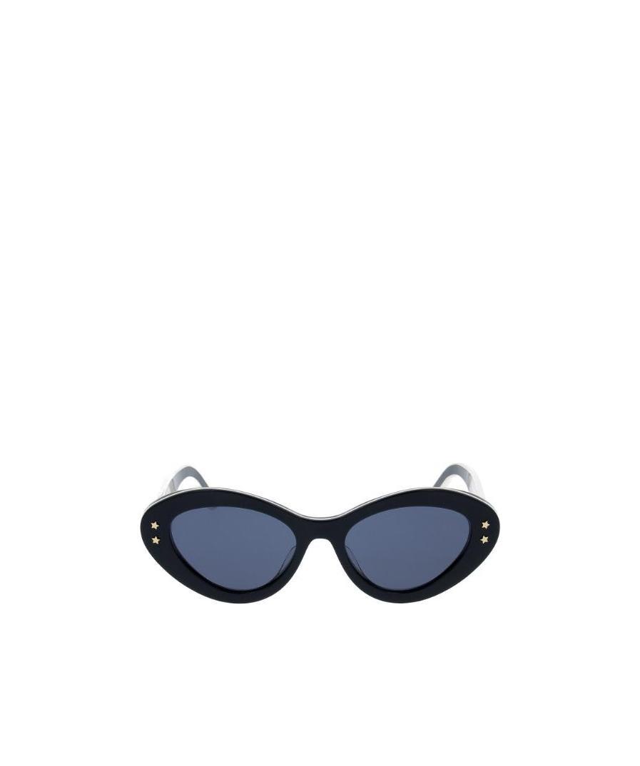 Dior Logo Sunglasses In Blue