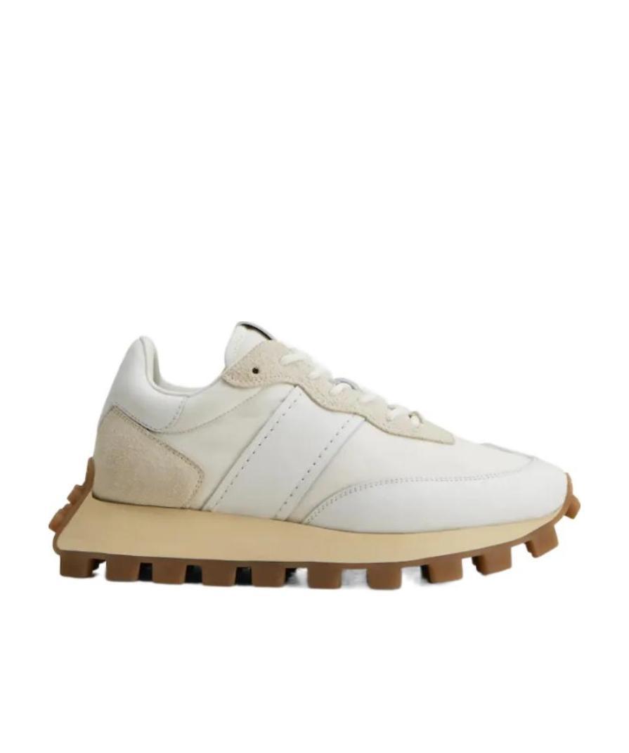 TOD'S PANELLED LOW-TOP SNEAKERS 