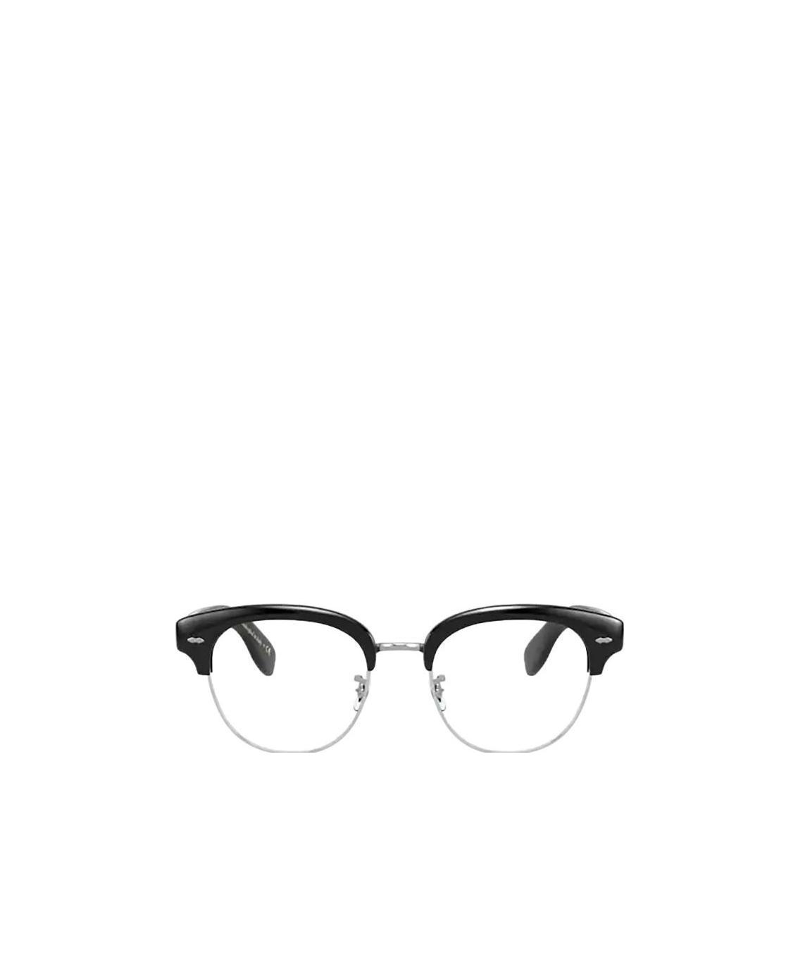 Oliver Peoples Round Frame Glasses In Black