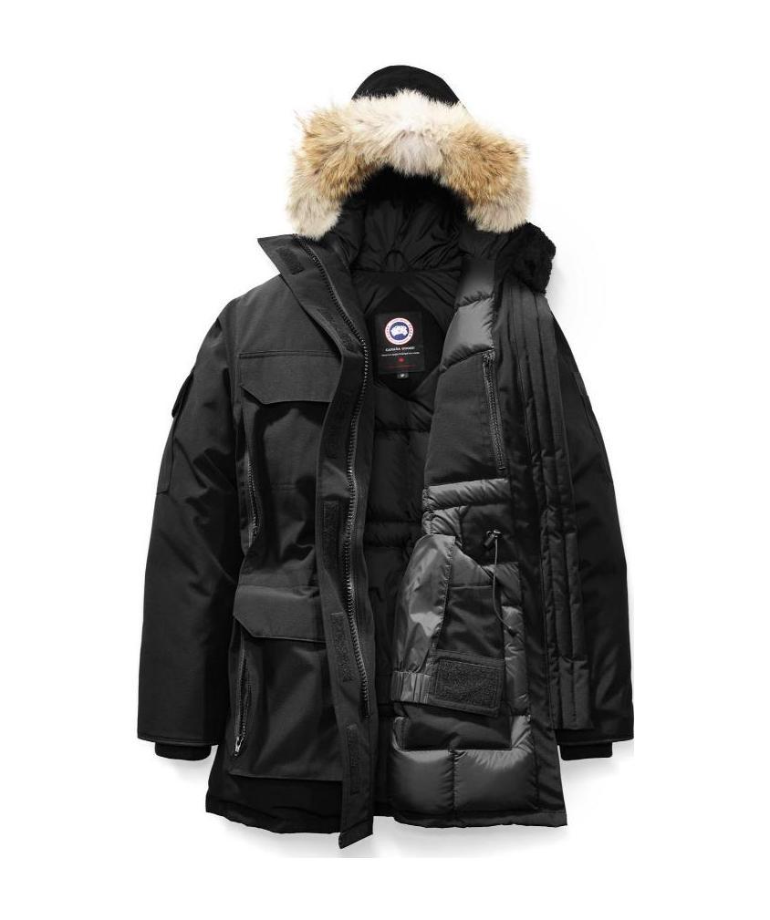 Shop Canada Goose Expedition Parker Down Jacket In Black