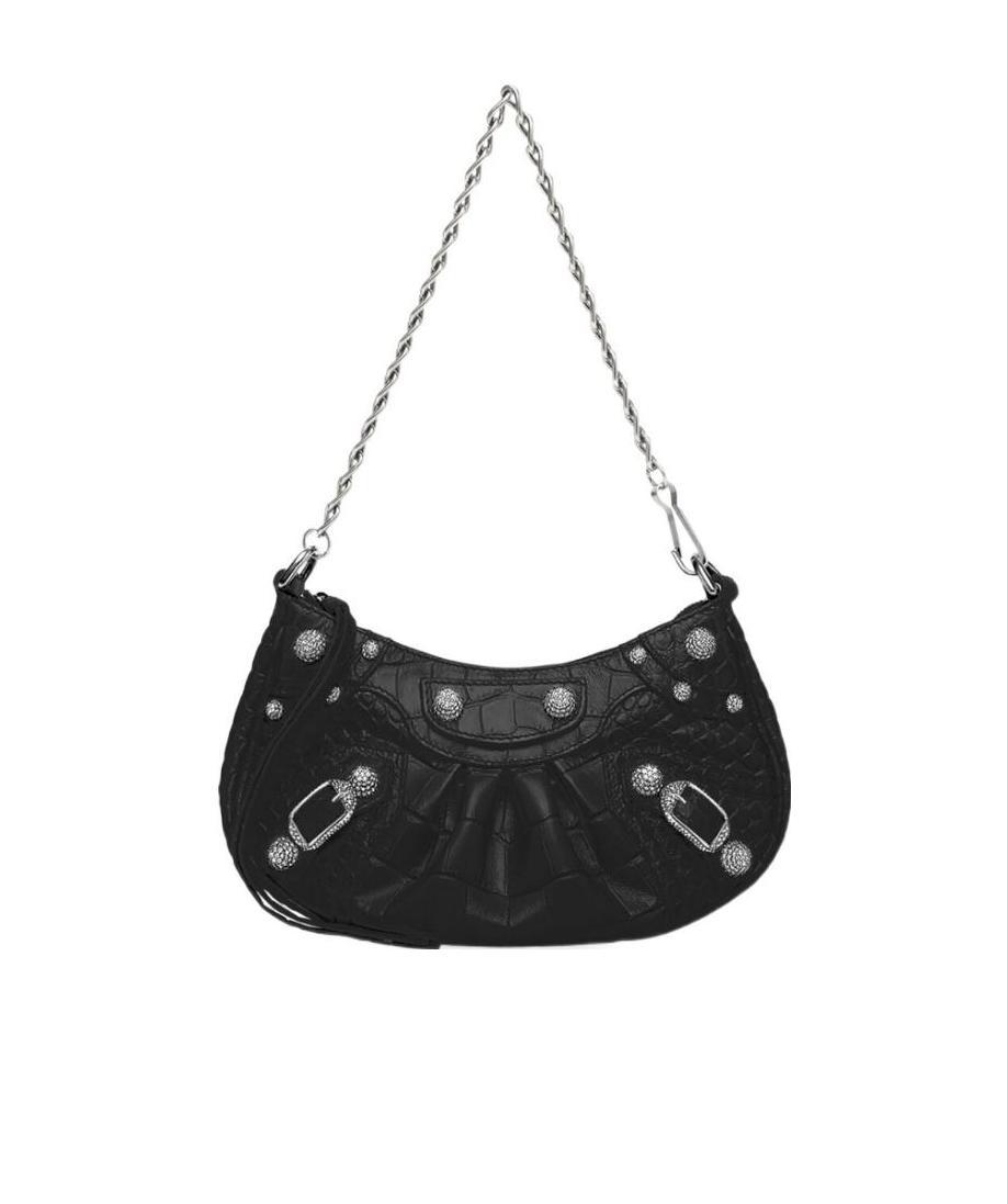 Balenciaga Borsa Le Cagole Mini Con Catena Da Donna In Nero In Black