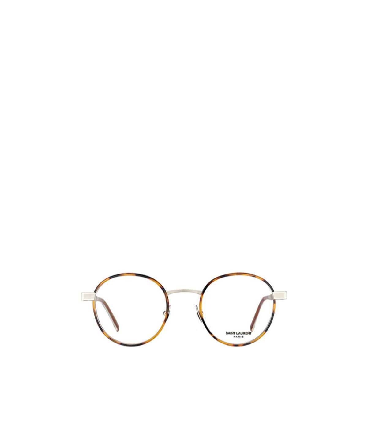 Saint Laurent Logo Flat Mirror In Multicolor