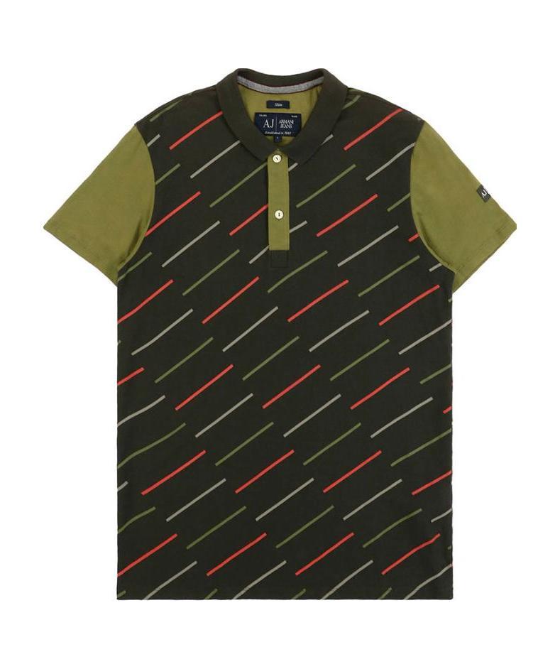 ARMANI JEANS LOGO POLO SHIRT