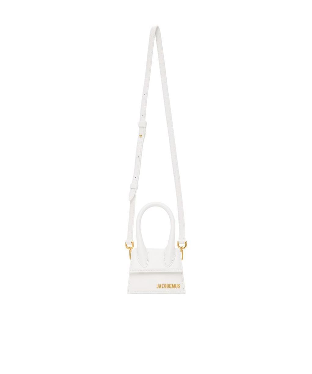 Jacquemus Le Chiquito Top-handle Mini Bag In White