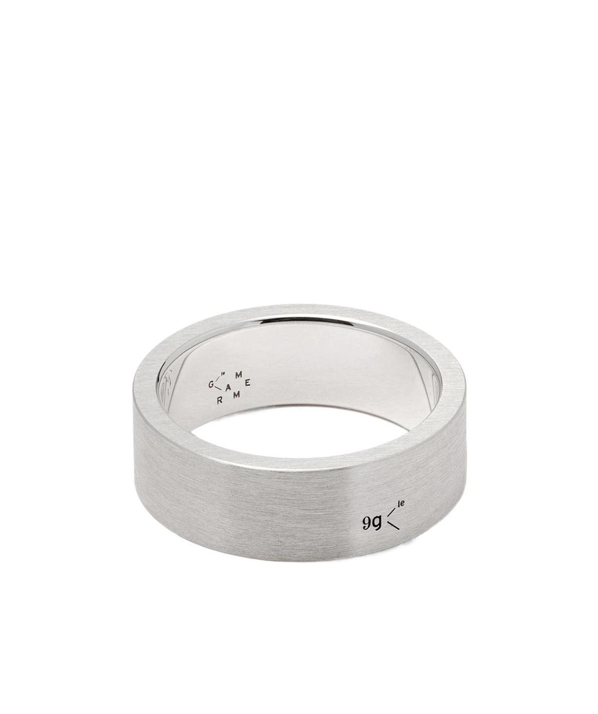 Le Gramme La 9g Brushed Ribbon Ring In White