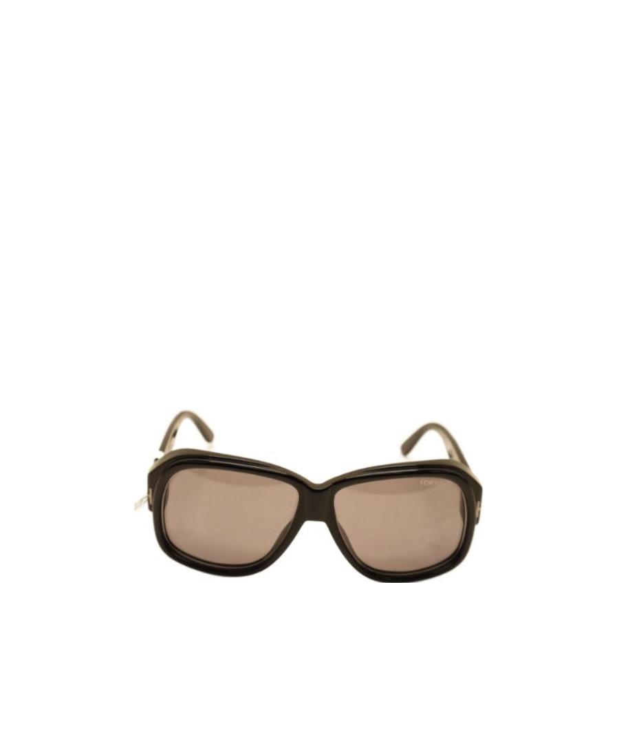 Tom Ford Logo Sunglasses In Nude