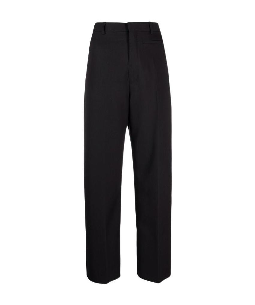 Jacquemus Le Pantalon Santon Cropped Trousers In Black