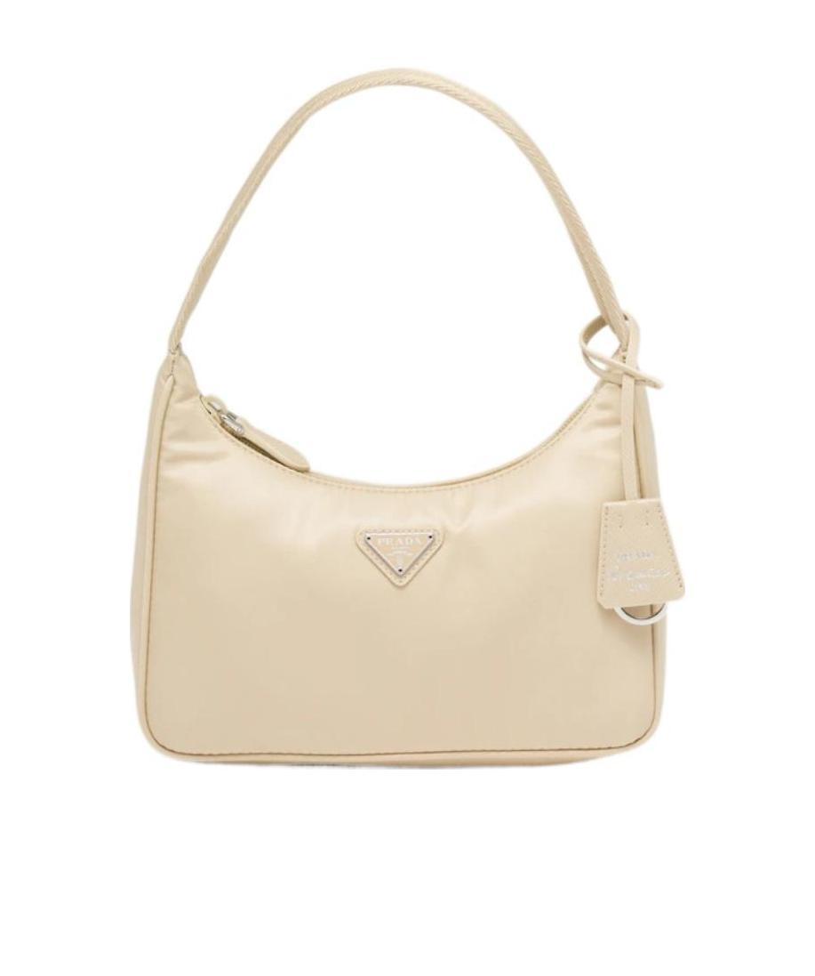 Prada Re-edition 2000 Re-nylon Mini Bag In Nude