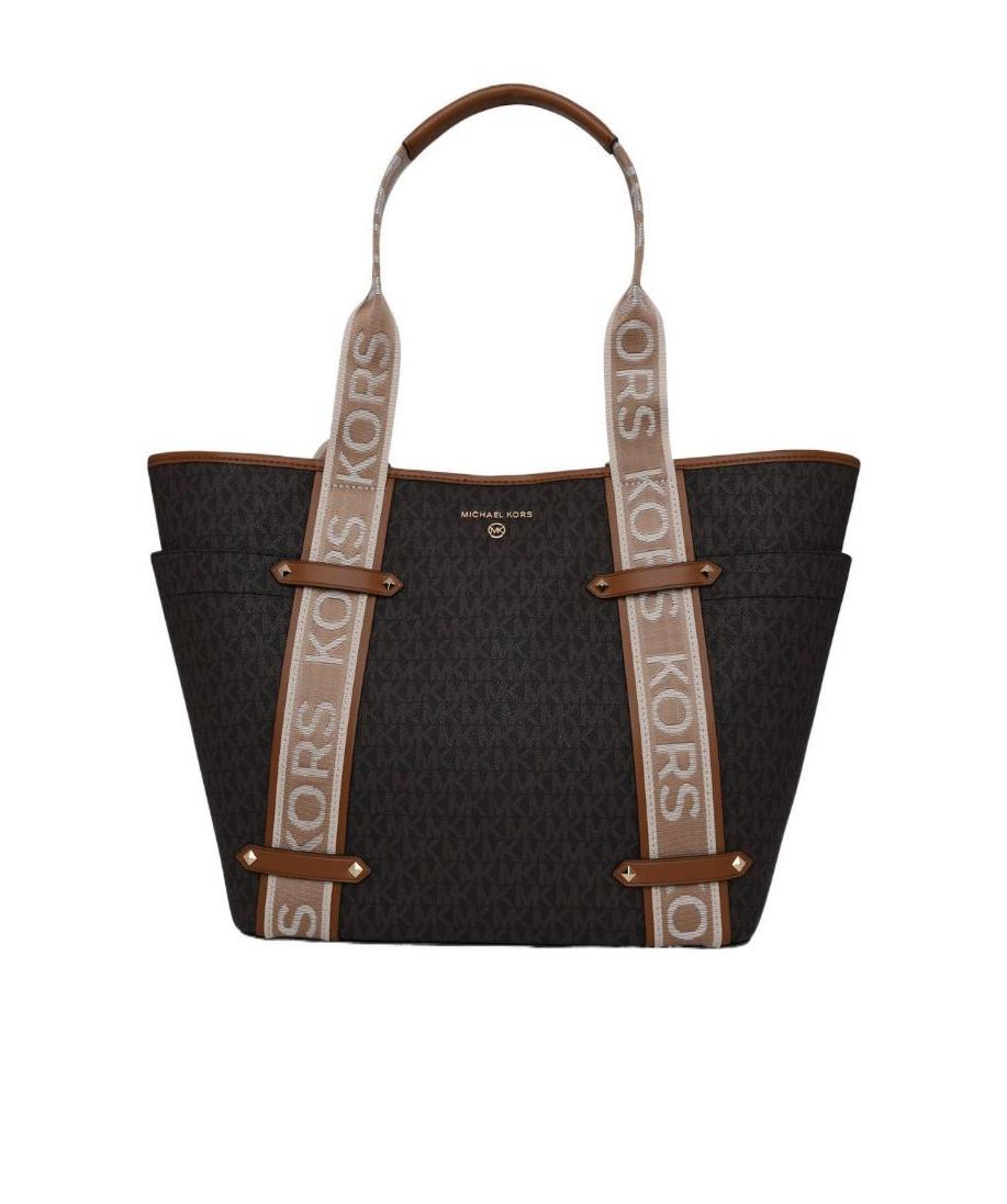 Michael Kors Maeve Large Logo Tote Bag In Black