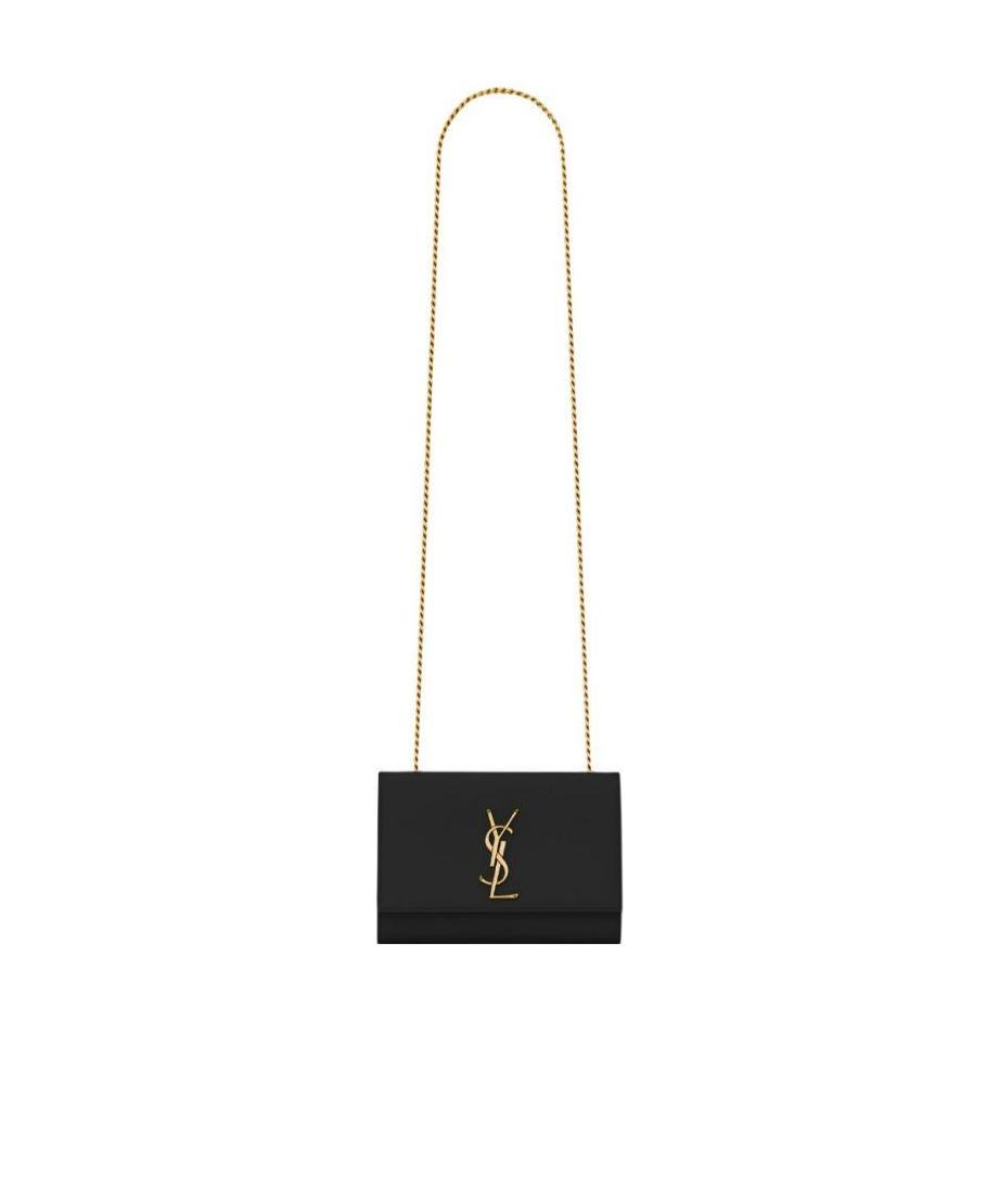 Saint Laurent Kate Shoulder Bag In Black