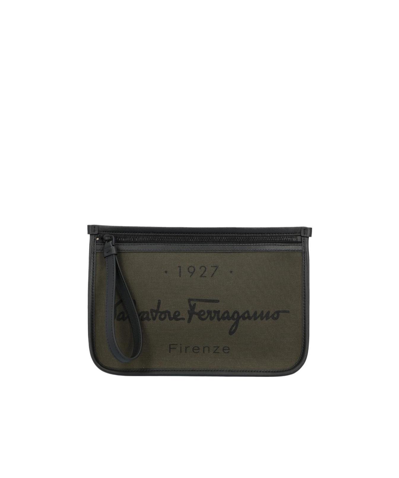 FERRAGAMO 1927 SIGNATURE CLUTCH BAG 