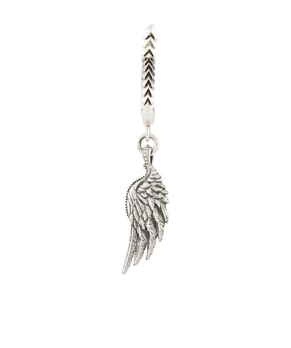 Emanuele Bicocchi Wing Earring In White