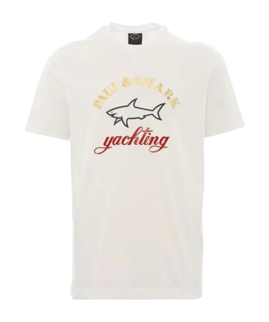 PAUL & SHARK LOGO DETAILS T-SHIRT
