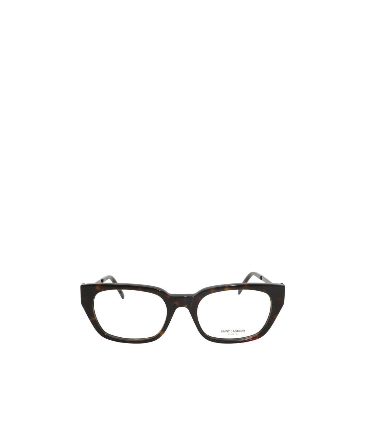 Saint Laurent Logo Flat Mirror In Black