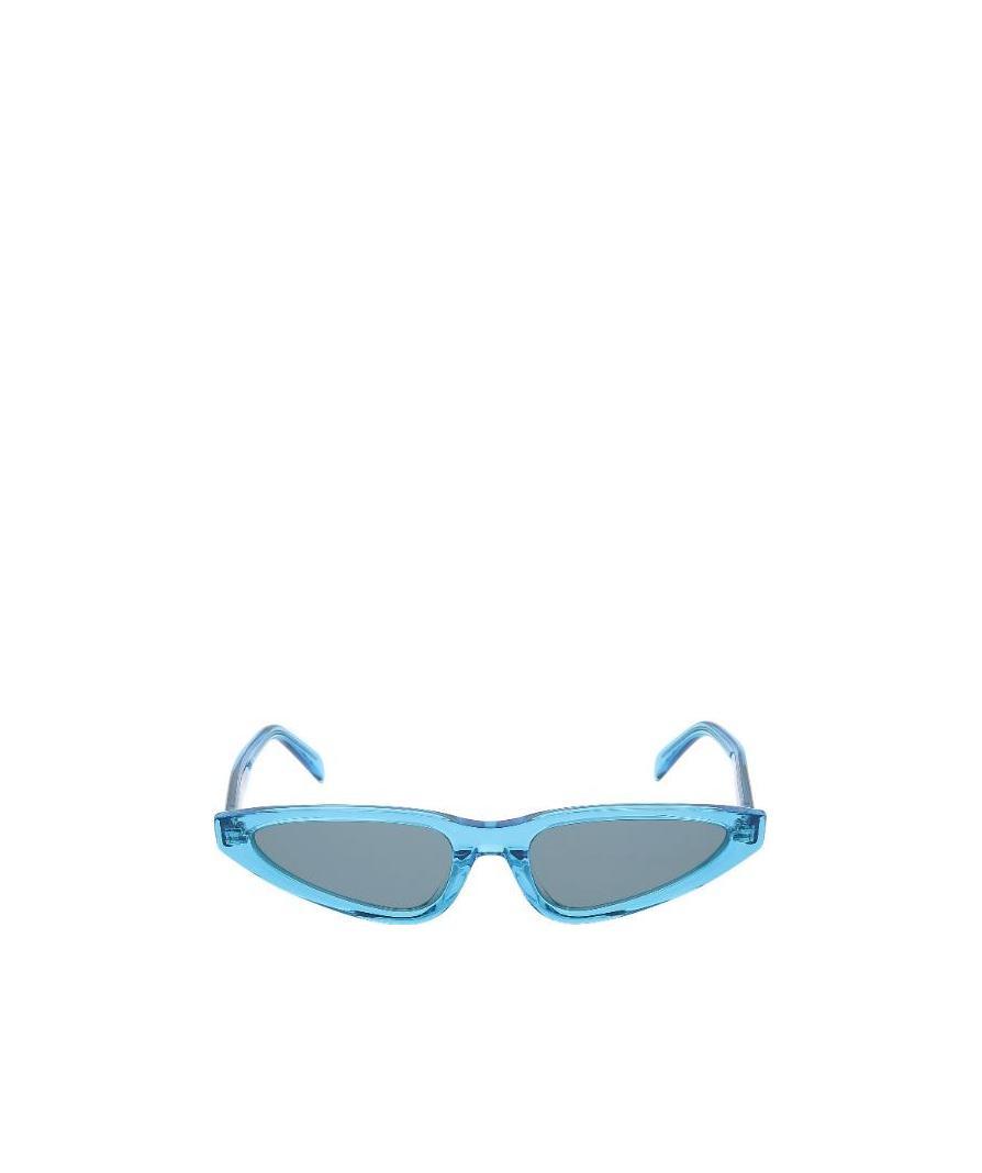 Celine Cat Eye-frame Sunglasses In Blue