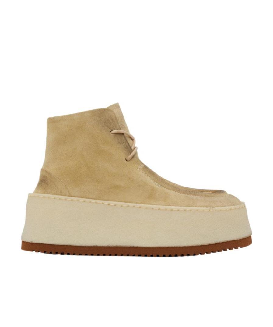 Marsèll Beige Parapana Ankle Boots In Nude