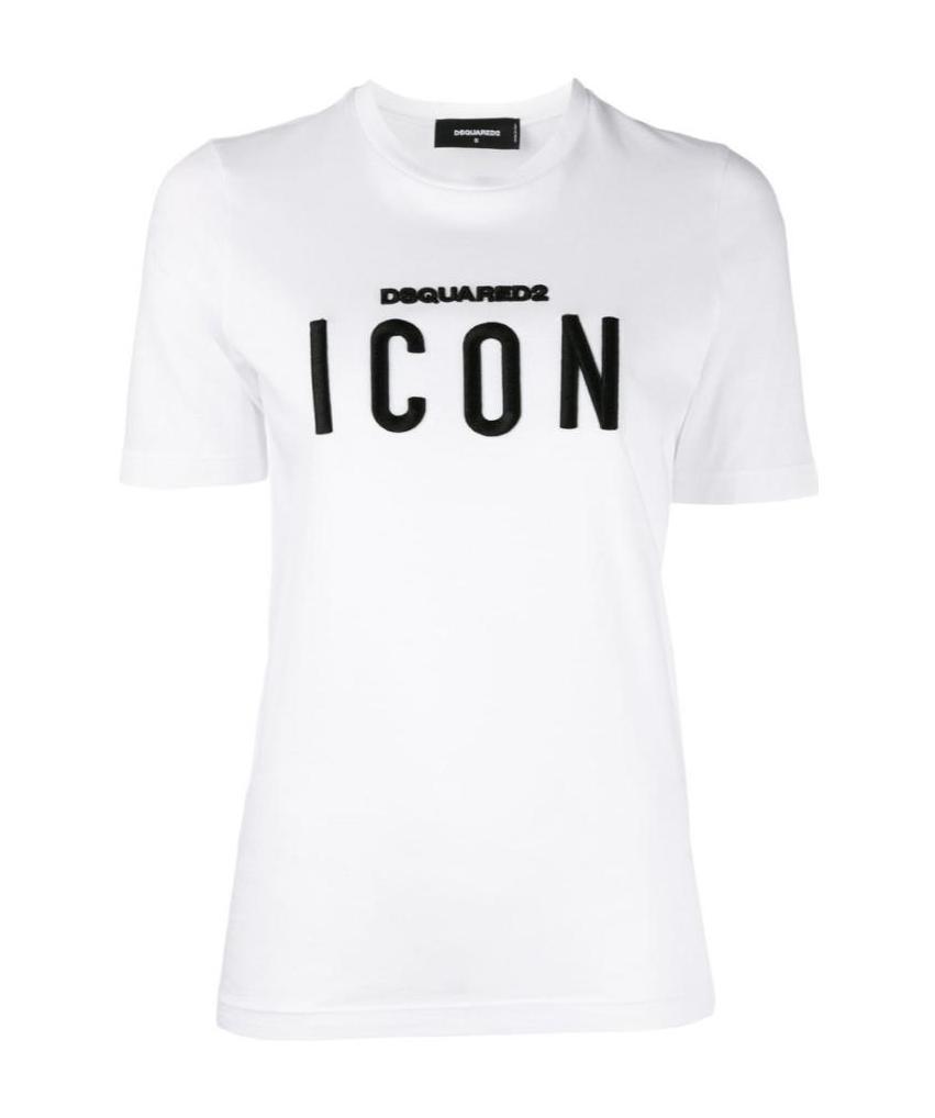 Dsquared2 Logo Details T-shirt In White